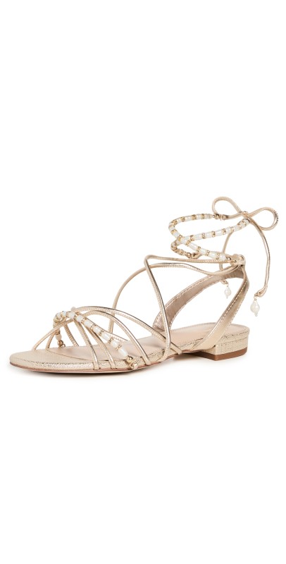 Sam Edelman Tatianna Sandals Gold Leaf