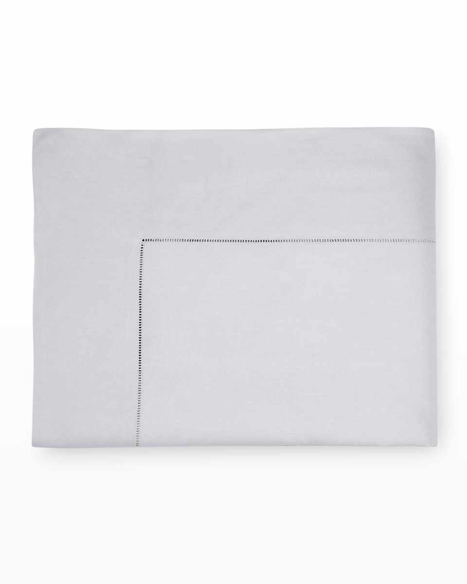 Celeste King Percale Flat Sheet