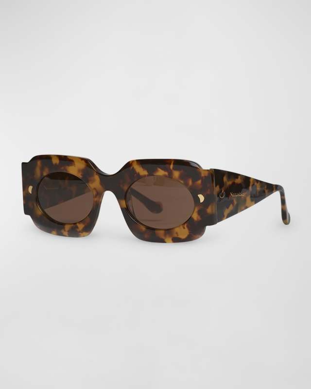 Cathi Square Acetate Sunglasses