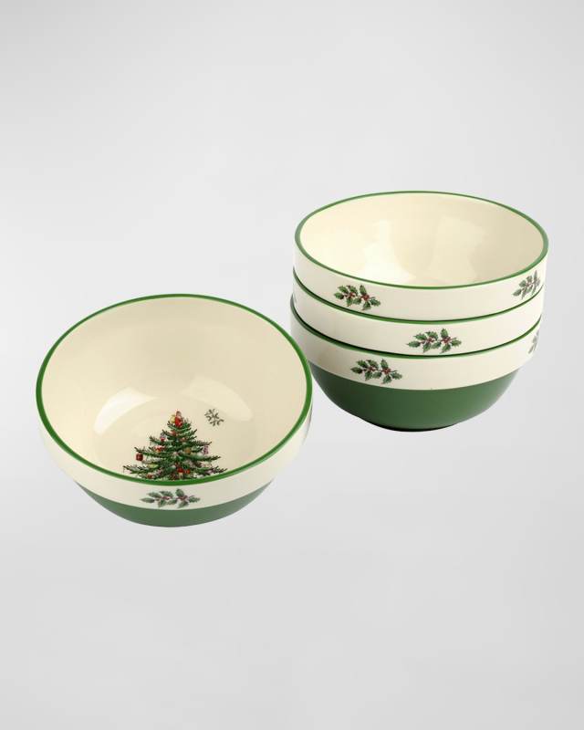 Christmas Tree Set of 4 Stacking Bowls