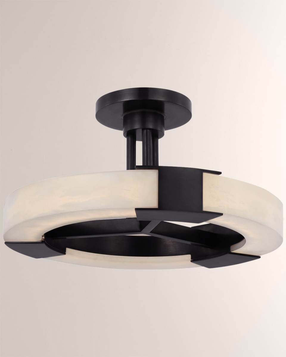 Covet Medium Ring Semi-Flush Mount by Julie Neill