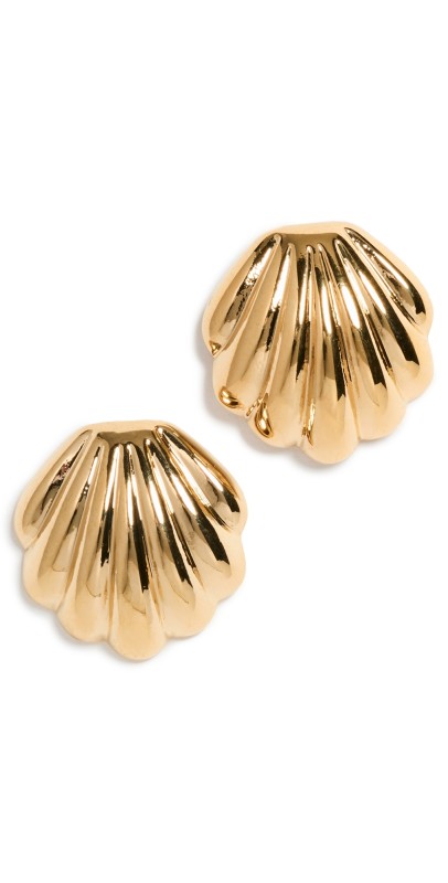 Heaven Mayhem Crown Gold Earrings Gold