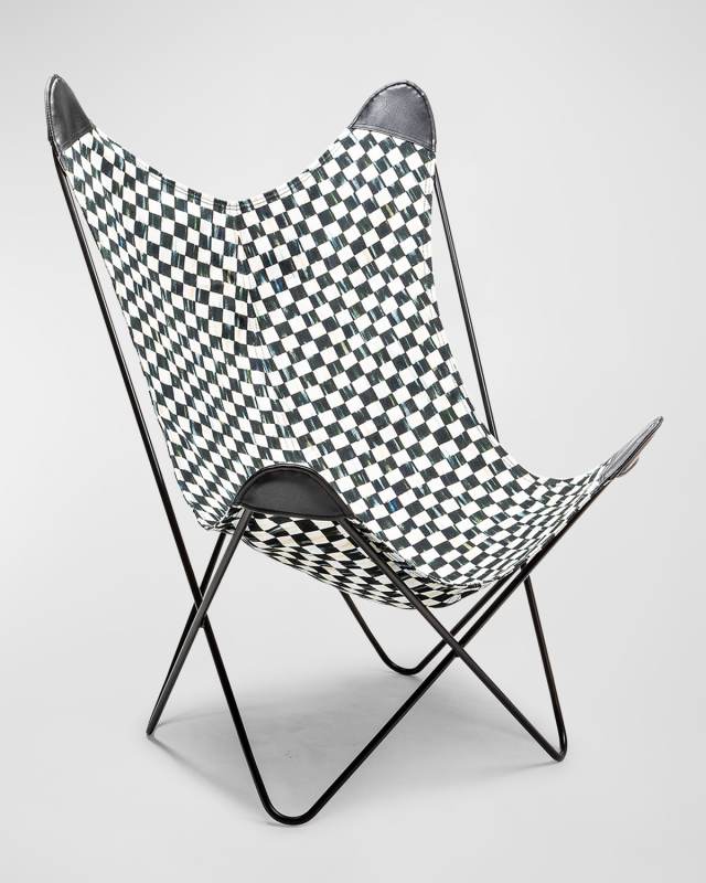 Courtly Check Butterfly Chair