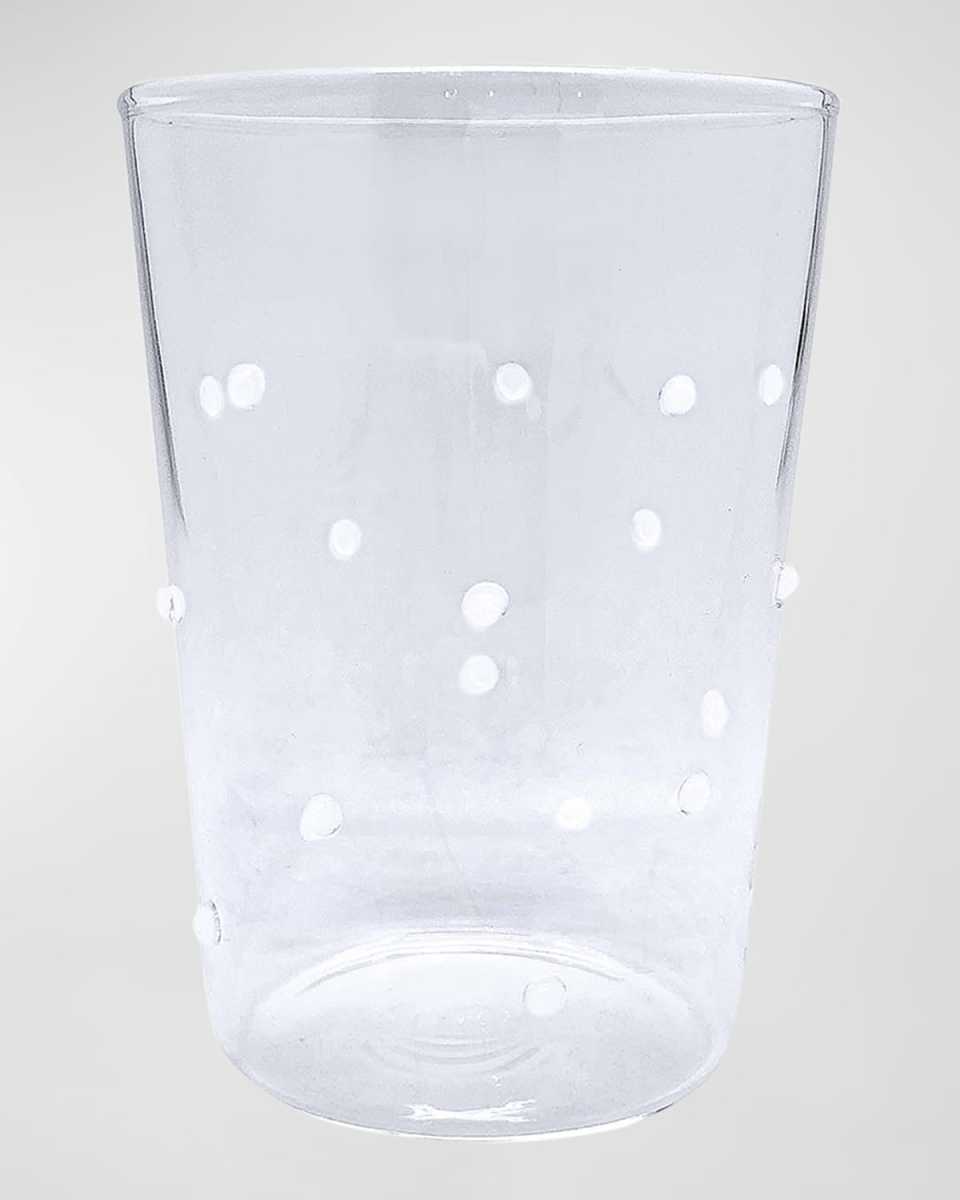 Applique Dotty Double Old Fashion Glass, Set of 4