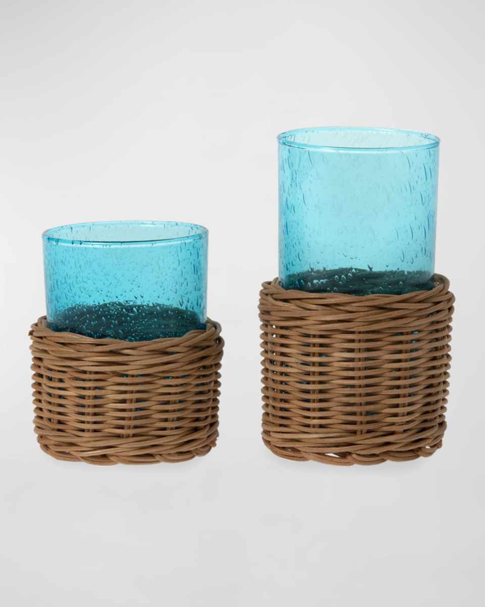 Azul Rattan Tumbler Sleeve