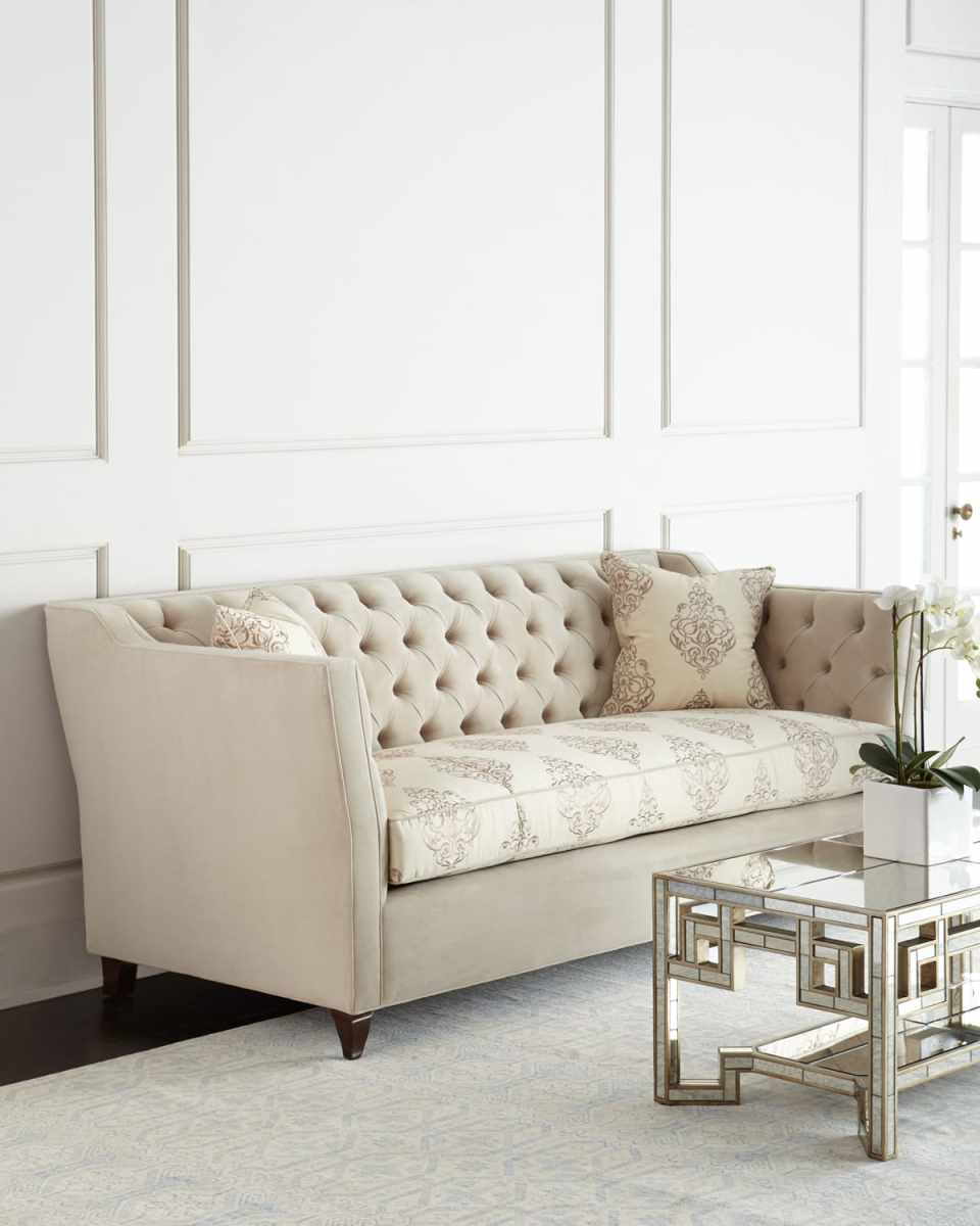 Couture Tufted Sofa, 87"