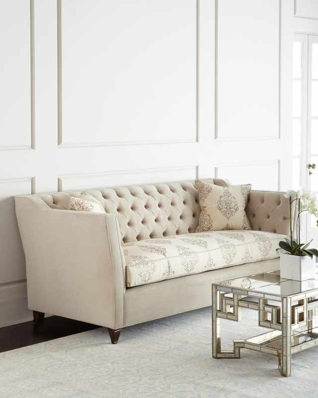 Couture Tufted Sofa, 87"