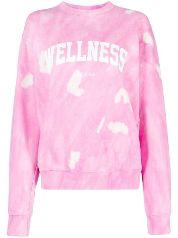 Wellness tie-dye sweatshirt