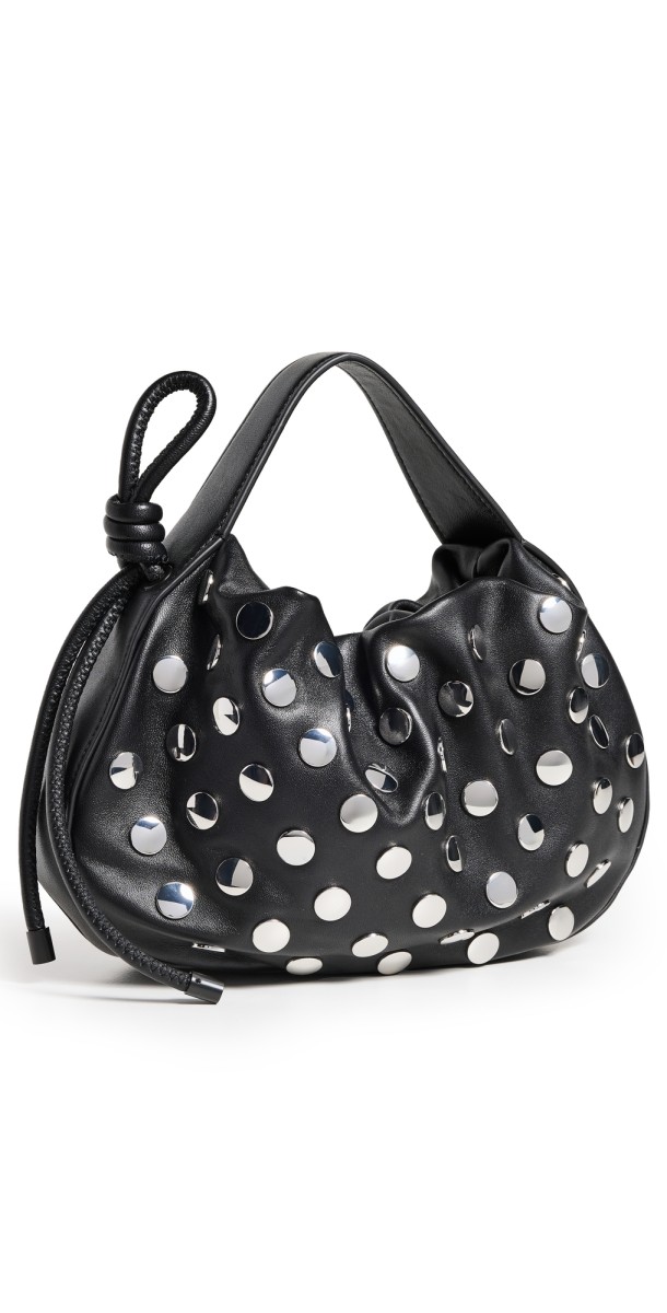 3.1 Phillip Lim Origami Mini Bag with Studs Black
