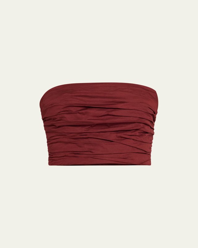 Gisele Gathered Tube Top