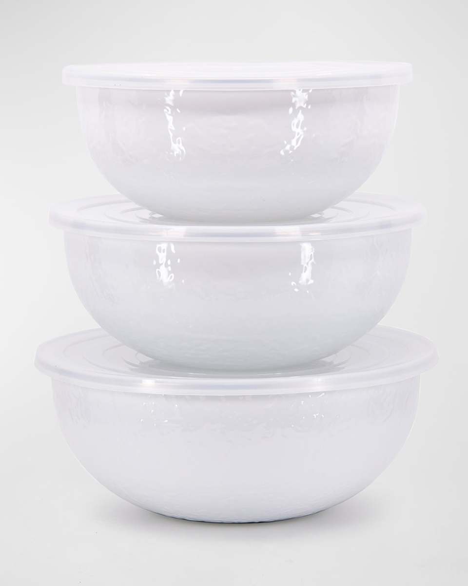 White Mixing Bowls