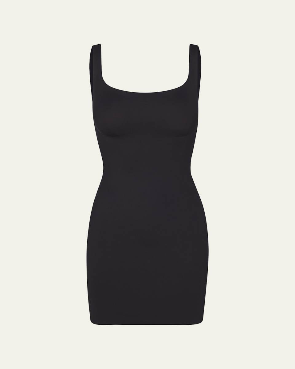 SKIMS Body Shaping Scoop-Neck Tank Mini Dress