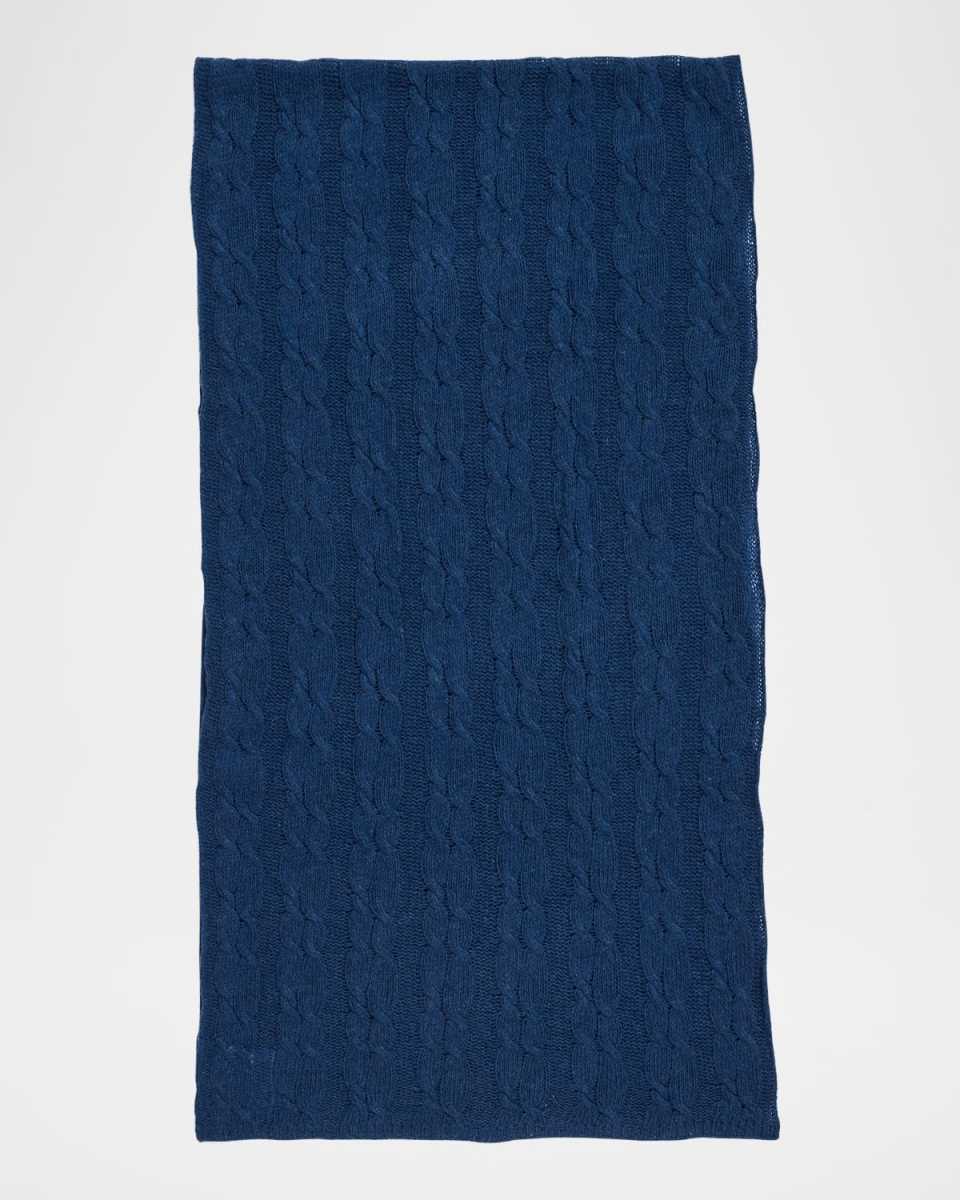 Wrap W/ Cable Knit Details