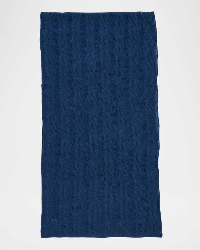 Wrap W/ Cable Knit Details