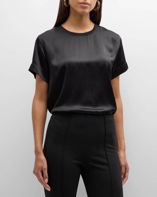 Silk Charmeuse Boy T