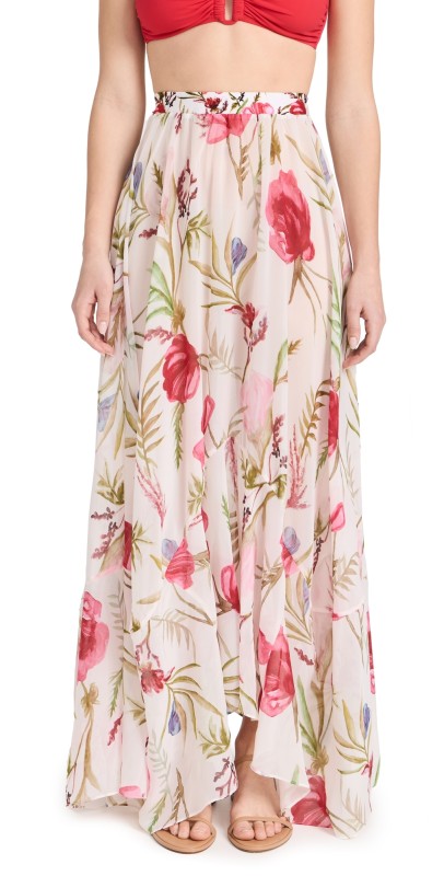 PatBO Viera Beach Skirt White