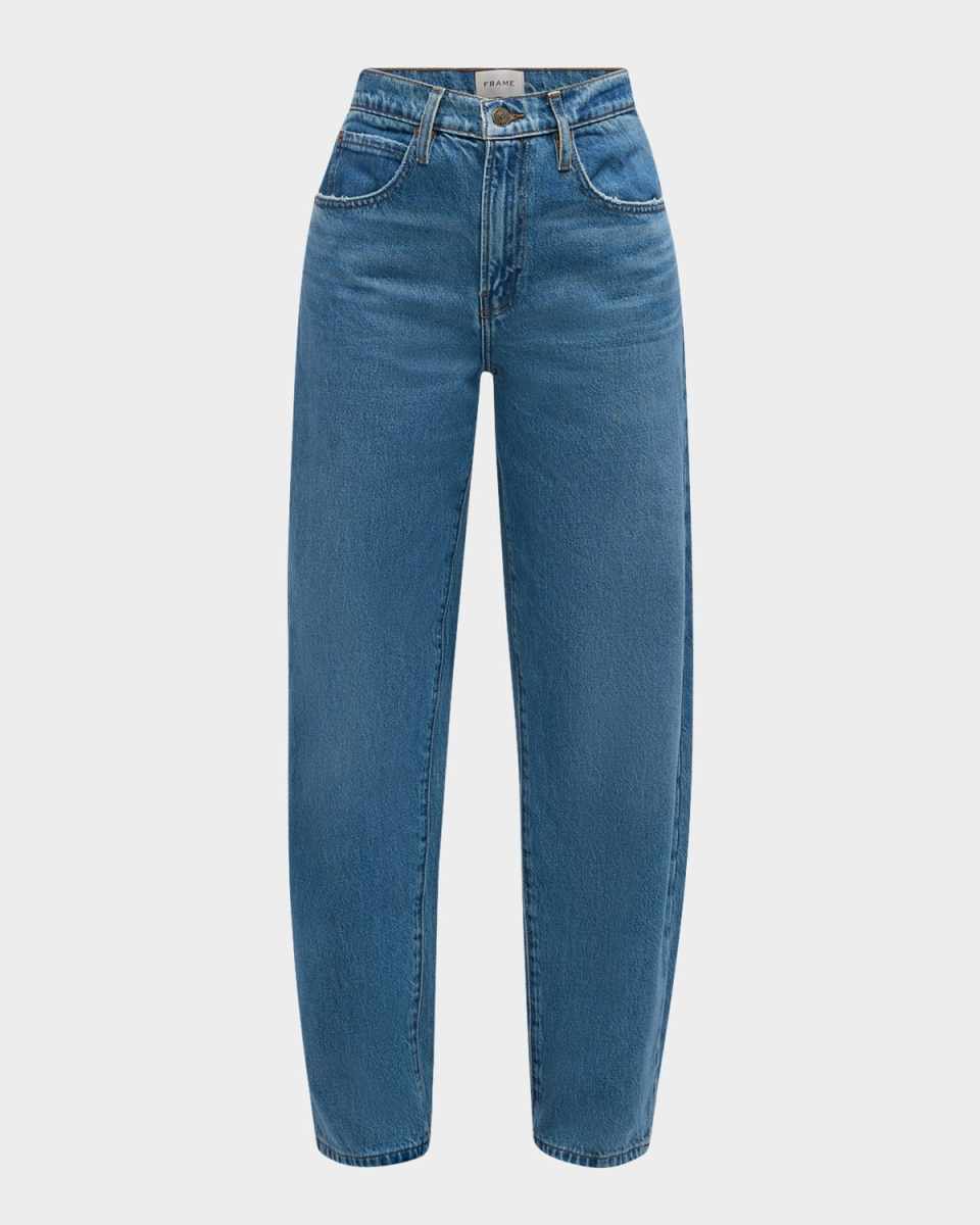 Low Slung Barrel Jeans