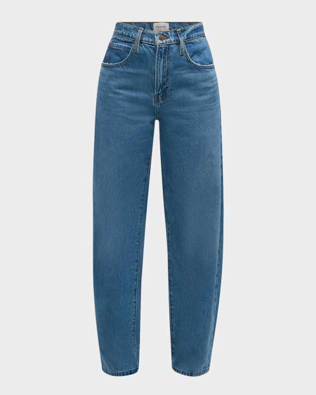 Low Slung Barrel Jeans