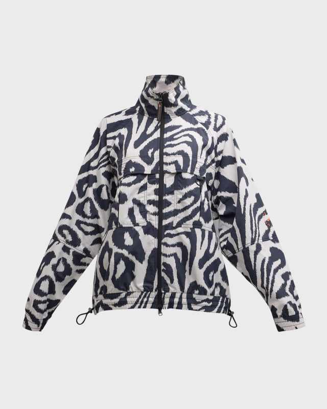 TrueCasuals Woven Tracktop Hooded Jacket