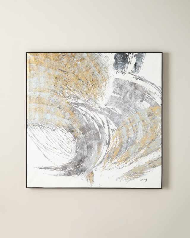 "Golden Wave" Oil Painting by Dong