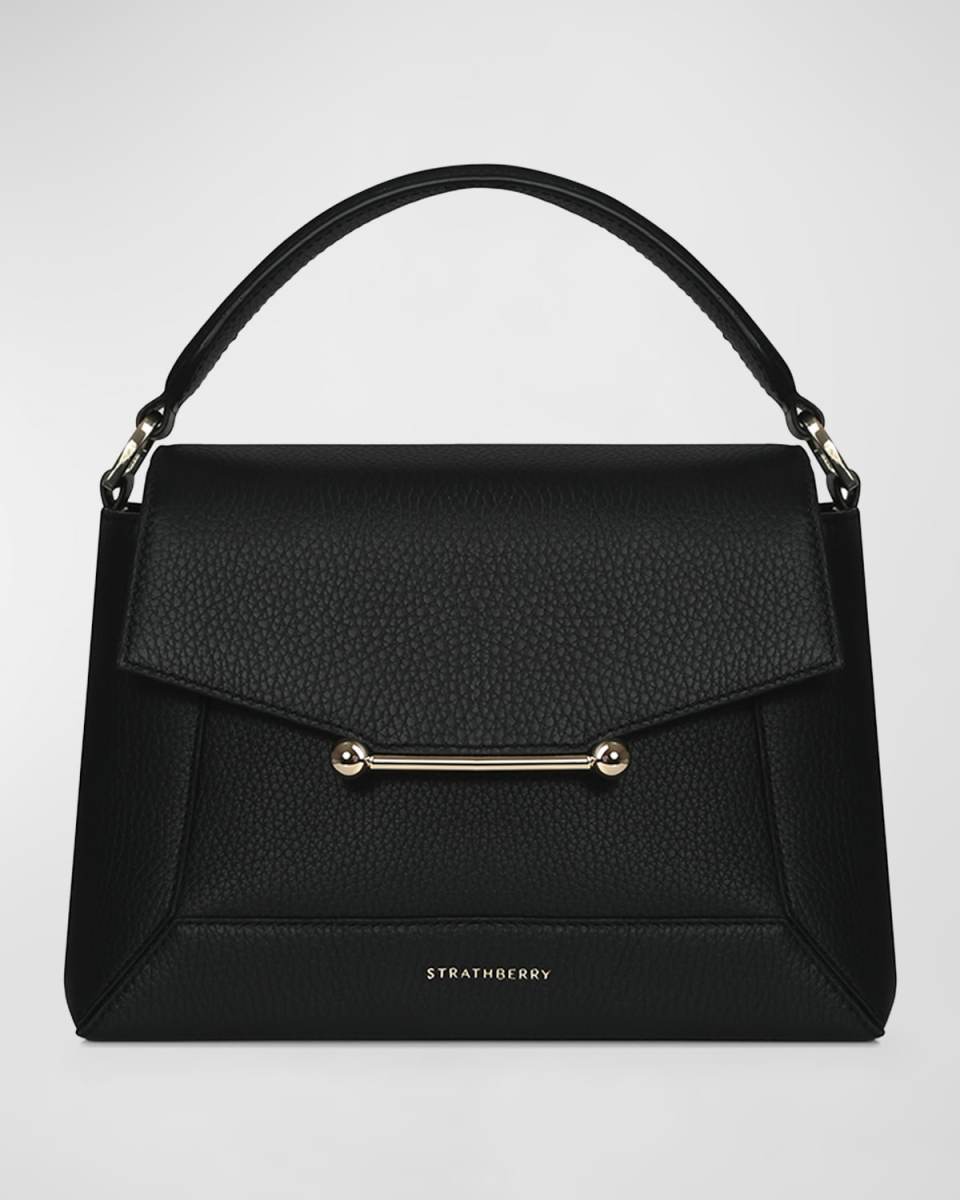 Mosaic Flap Leather Crossbody Bag