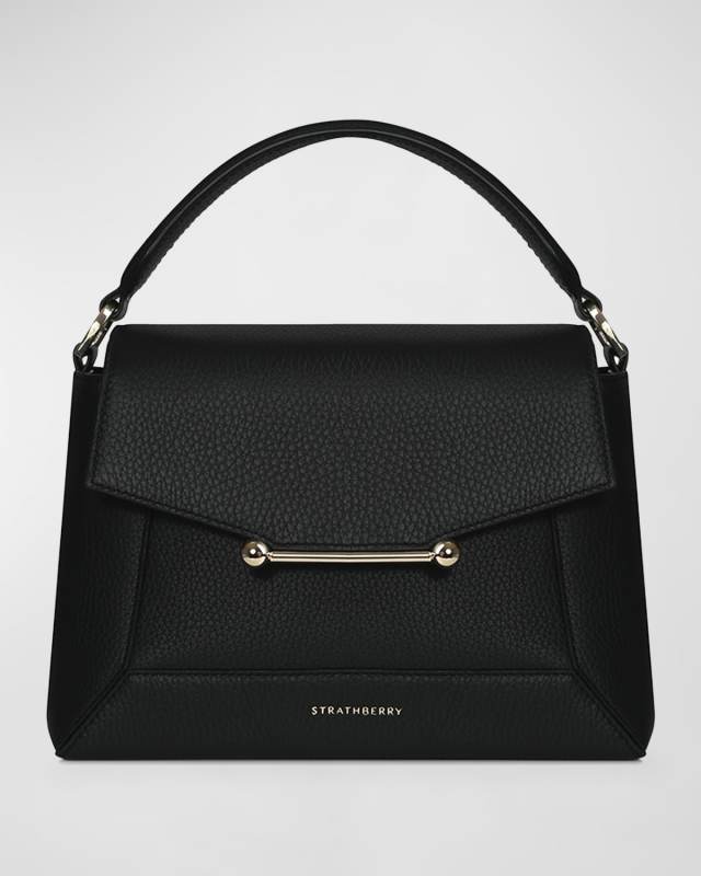 Mosaic Flap Leather Crossbody Bag