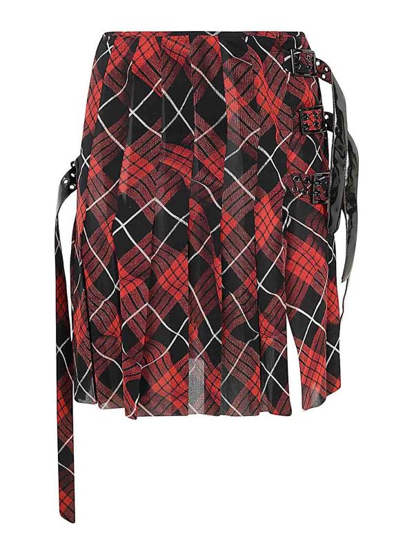 Jean Paul Gaultier Mini Jupe - Rouge