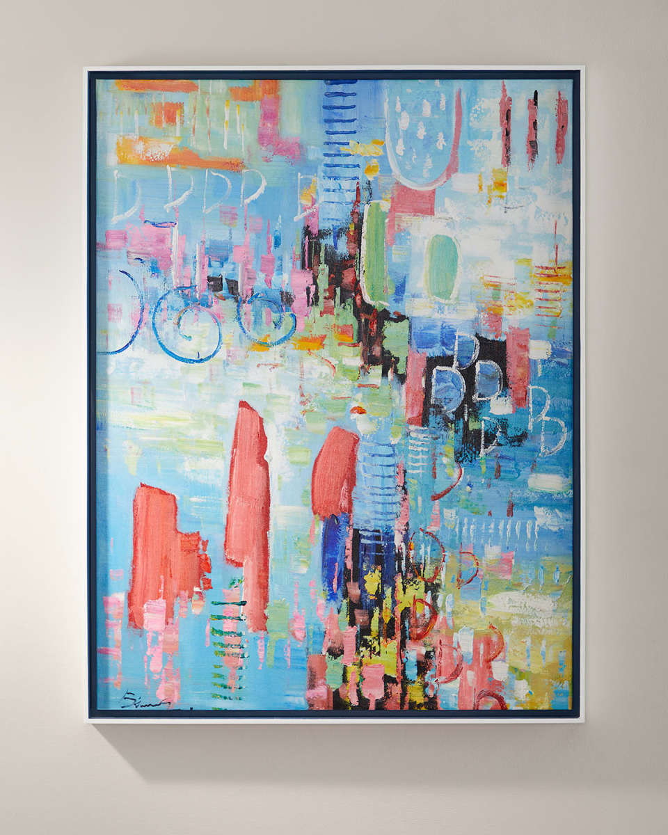"Happy Day" Original Wall Art by Jiayi Ding
