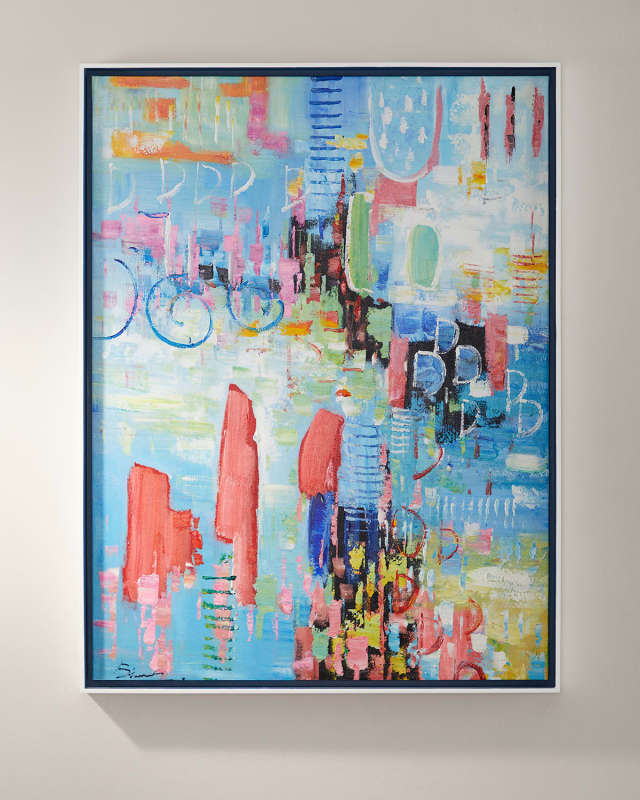 "Happy Day" Original Wall Art by Jiayi Ding