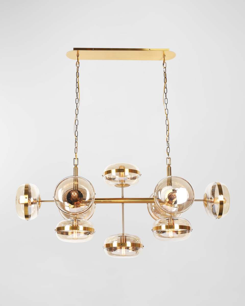 Nottingham 10-Light Chandelier, 55"