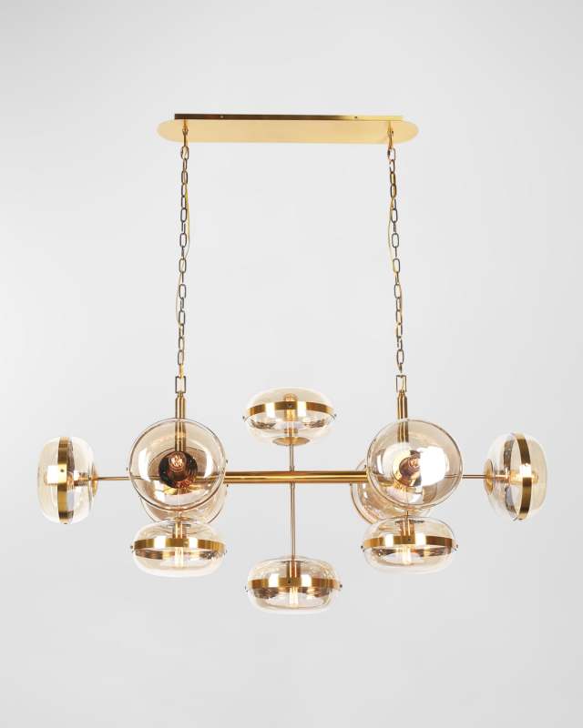 Nottingham 10-Light Chandelier, 55"