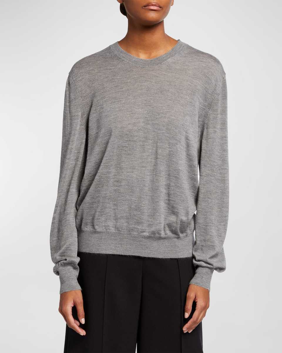 Islington Long-Sleeve Cashmere Top