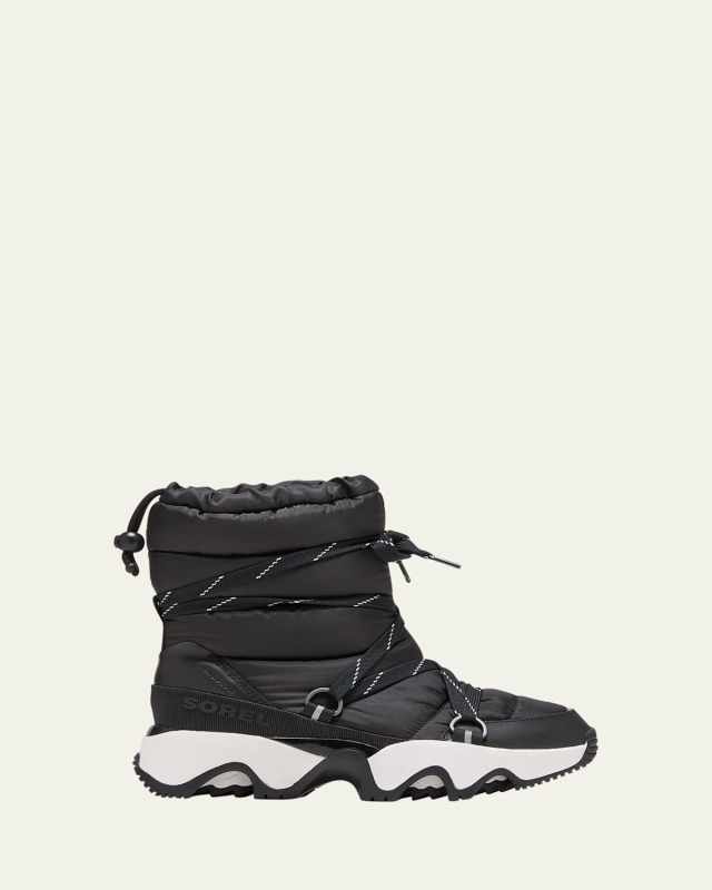 Kinetic Impact Puffy Lace-Up Snow Boots