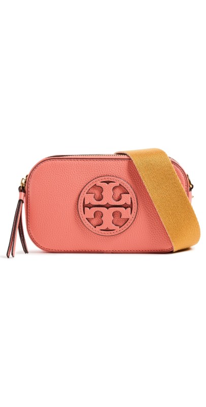 Tory Burch Miller Mini Crossbody Bag Coral Crush