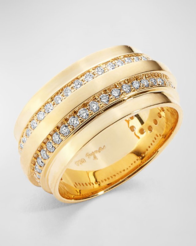 Geometrix Diamond Band, Size