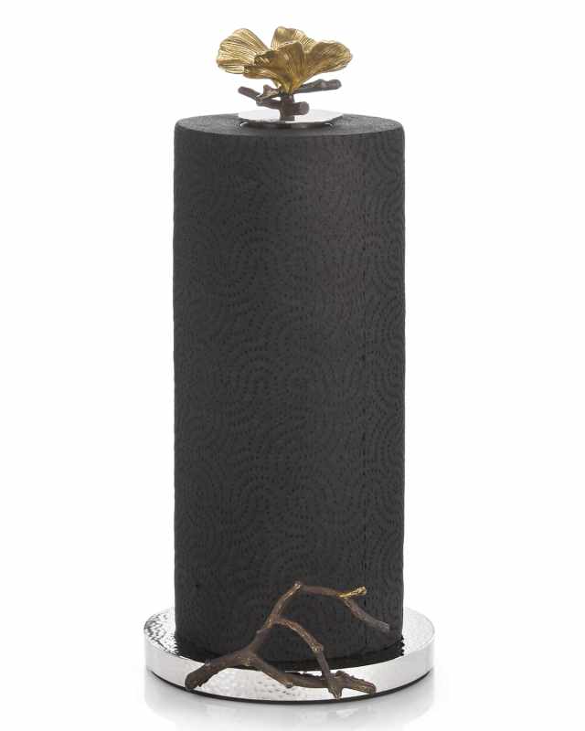 Butterfly Ginkgo Paper Towel Holder