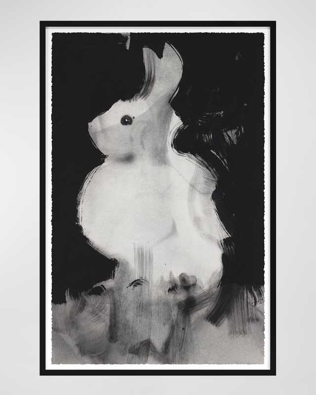 "Instincts 6" Print by Van Hoang, Framed Under Glass