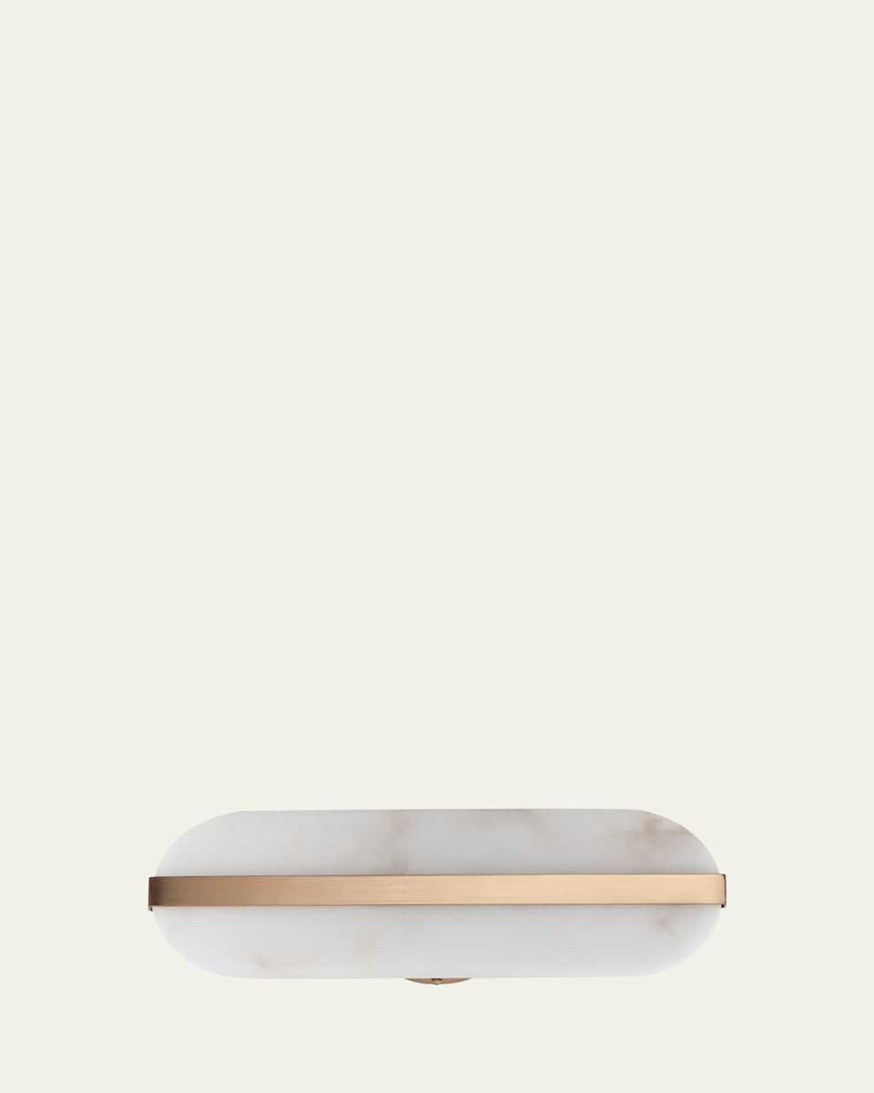 Nina Magon Design from Studio M Stonewall Alabaster LED Wall Sconce