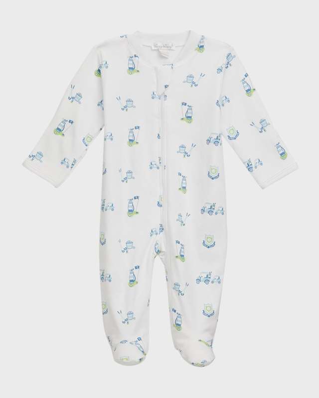 Boy's Hole In One Footie, Size Newborn-9M