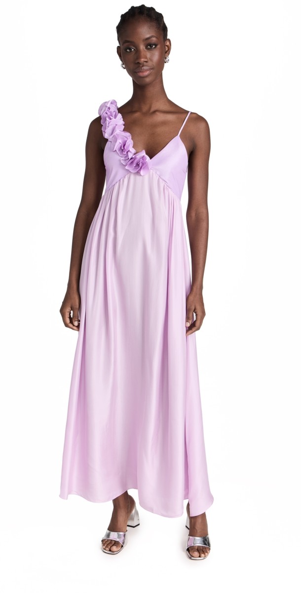 Kika Vargas Alina Dress Lavender