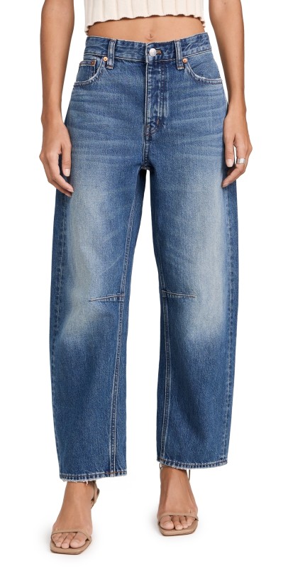 Madewell The Darted Barrel-Leg Jean Irmo