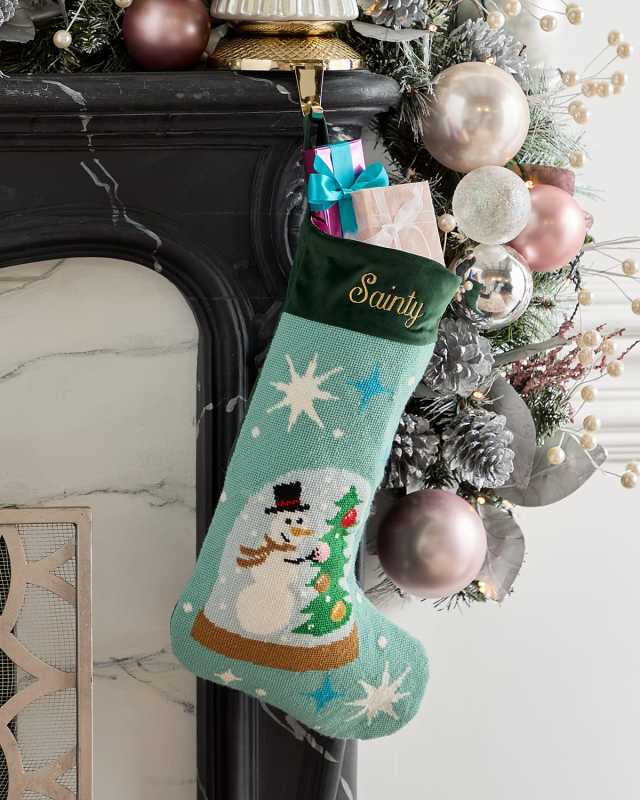 "The Most Wonderful Time of the Year" Christmas Stocking, Personalized