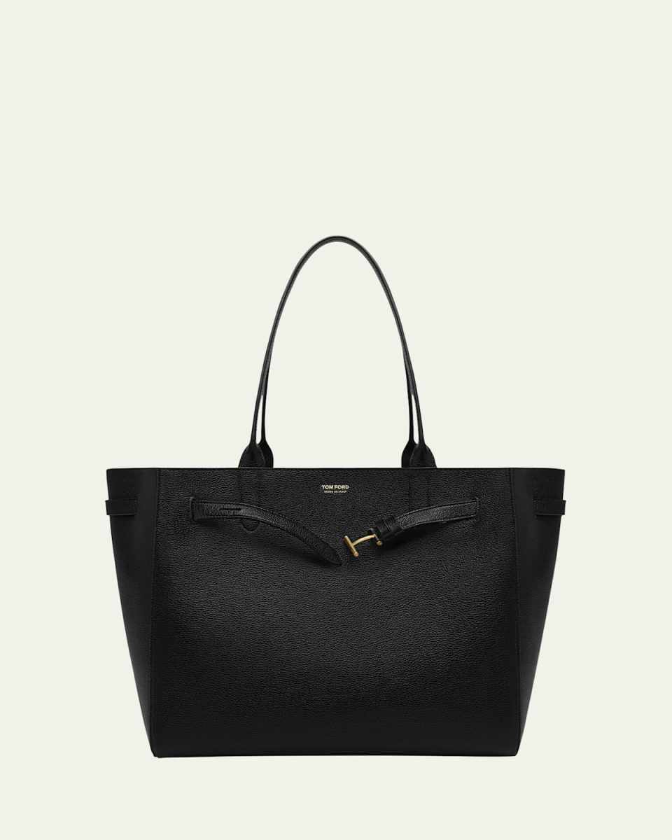 Audrey Large Tote Bag in Grain Leather