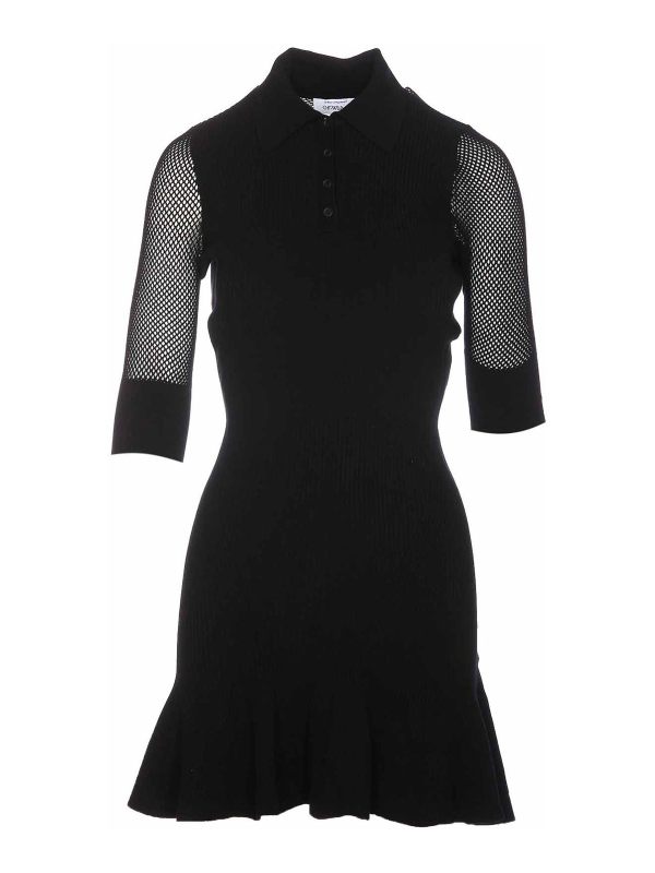 Off-White Robe Courte - Noir