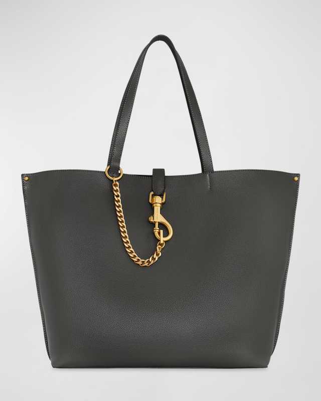 Megan Large Leather Tote Bag
