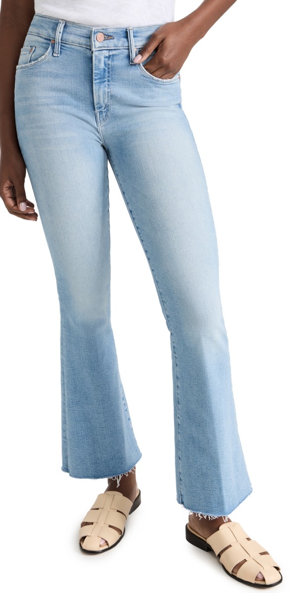 MOTHER The Weekender Fray Jeans California Cruiser