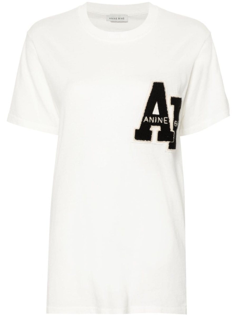 logo-appliqué cotton T-shirt