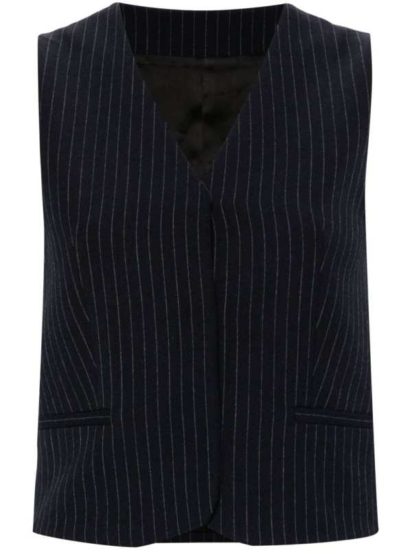 pinstripe waistcoat