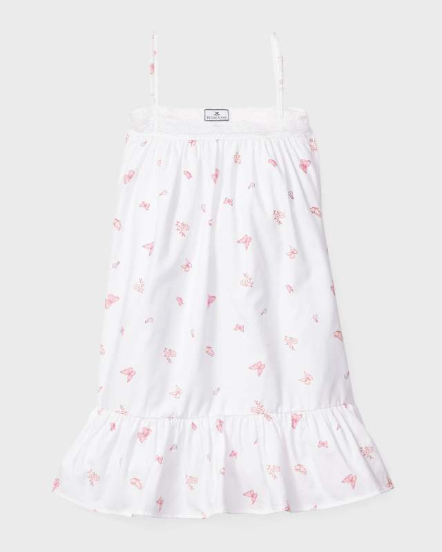 Girl's Butterflies Lily Nightgown, Size 6M-14