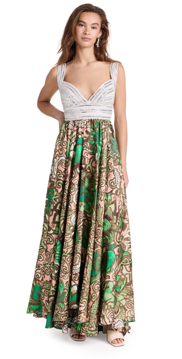 La Double J Vavavoom Dress Olive